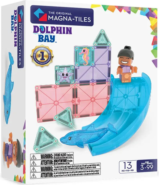 Magna-Tiles Dolphin Bay 13 Piece Set