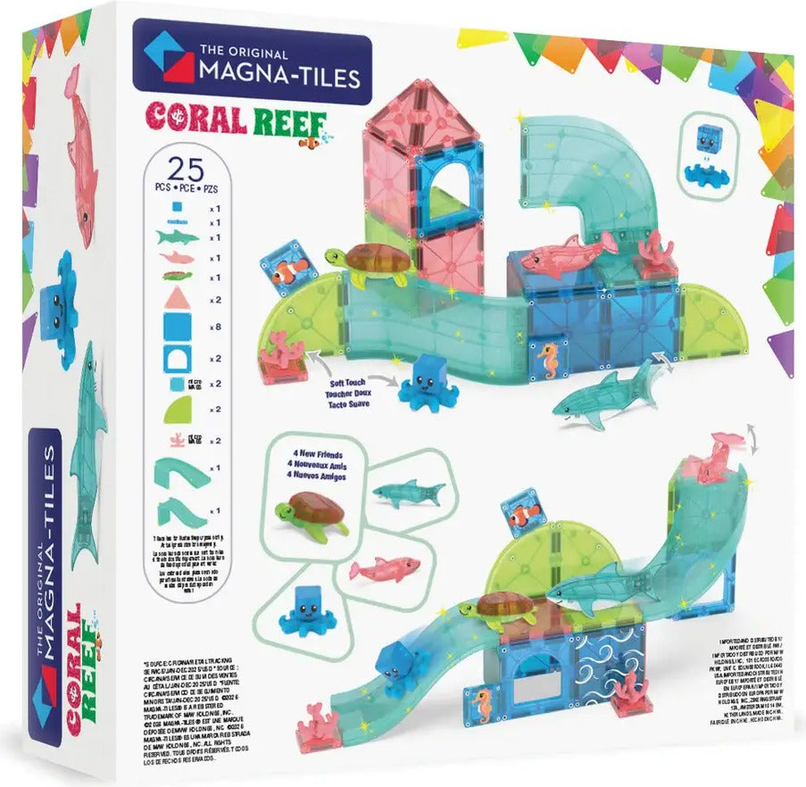 Magna-Tiles Coral Reef 25 Piece Set