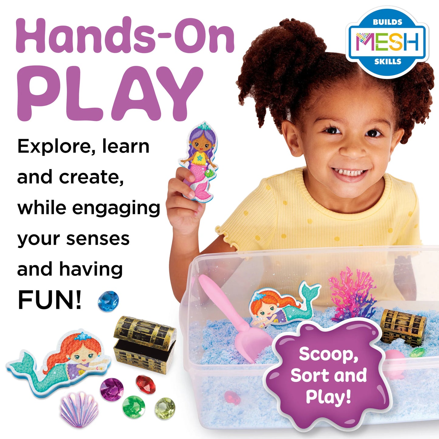 Mermaid Lagoon Sensory Bin