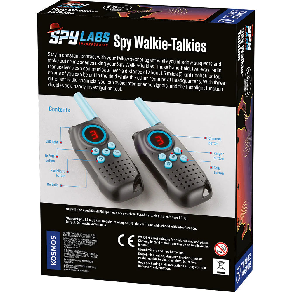 Spy Labs Walkie Talkies