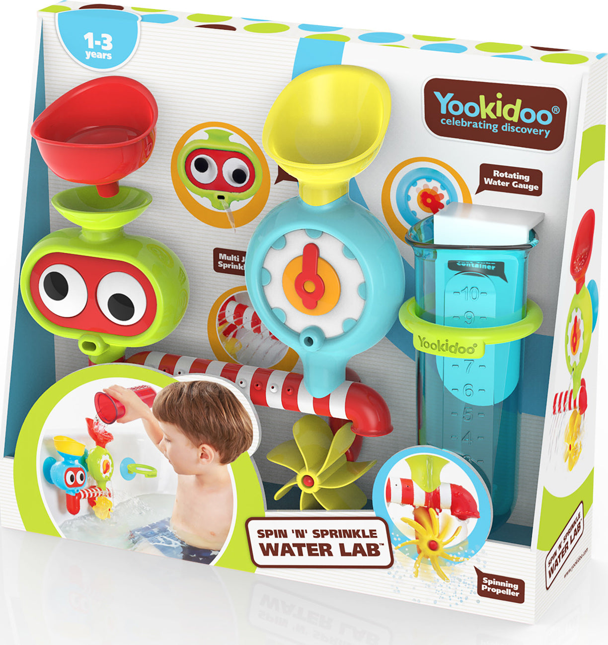 Spin 'N' Sprinkle Water Lab (assorted colors)