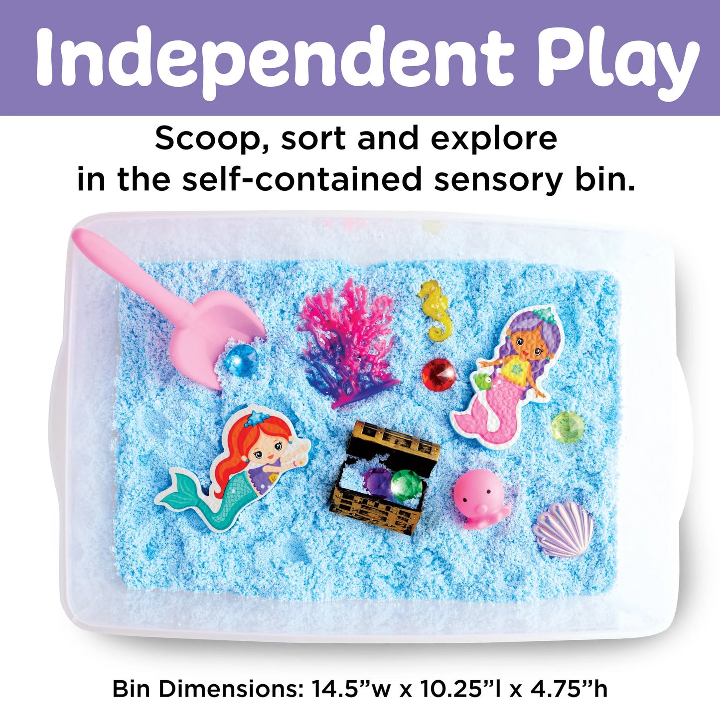 Mermaid Lagoon Sensory Bin