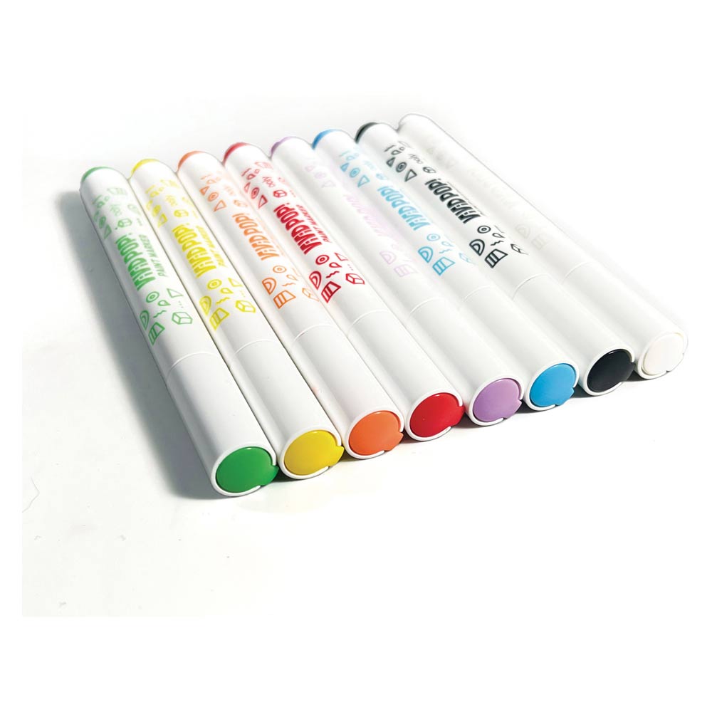 Vivid Pop! Water Based Paint Markers - 8 pk