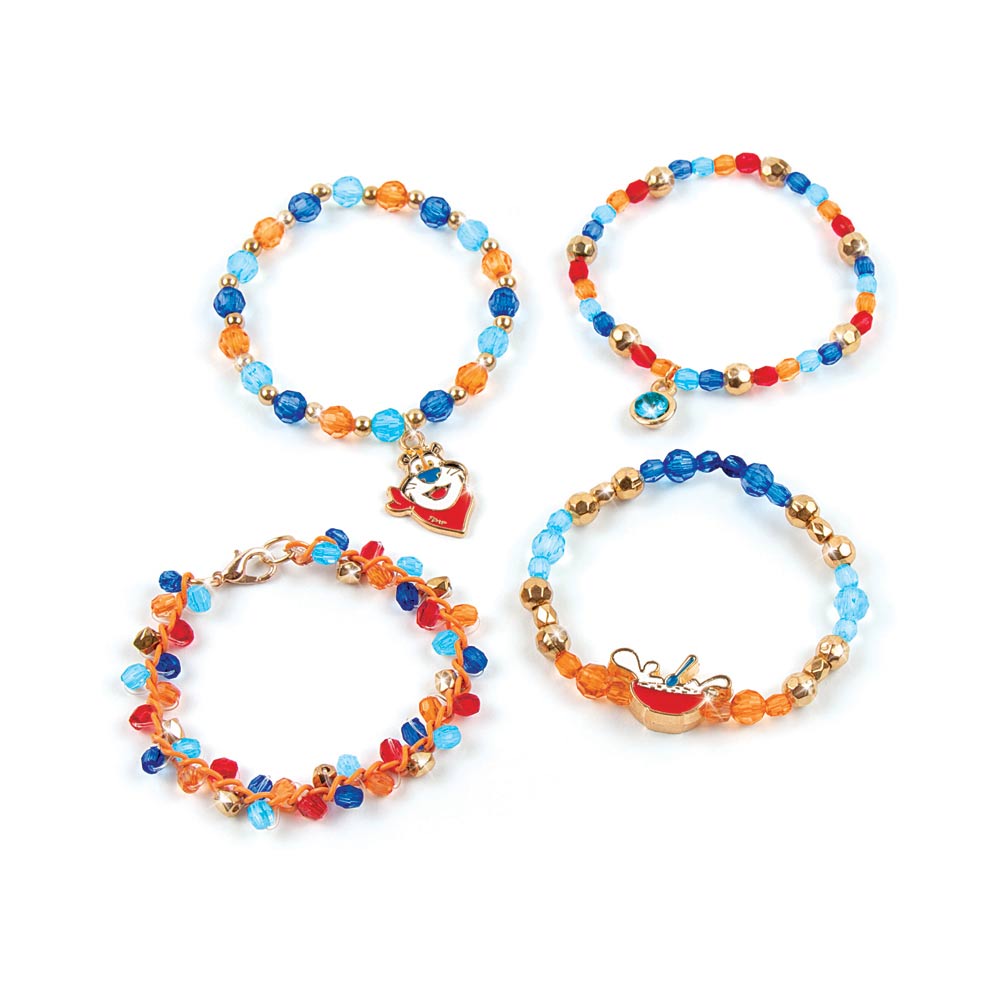 Cereal-sly Cute Kellogg's Frosted Flakes DIY Bracelet Kit