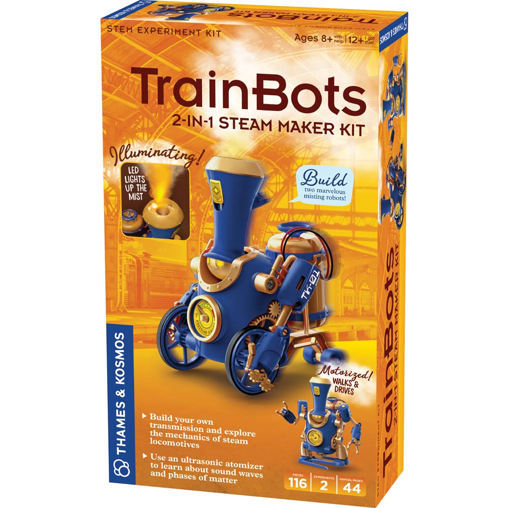 TrainBots: 2-in-1 Steam Maker Kit