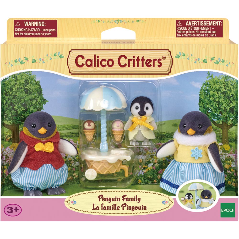 Calico Critters Penguin Family