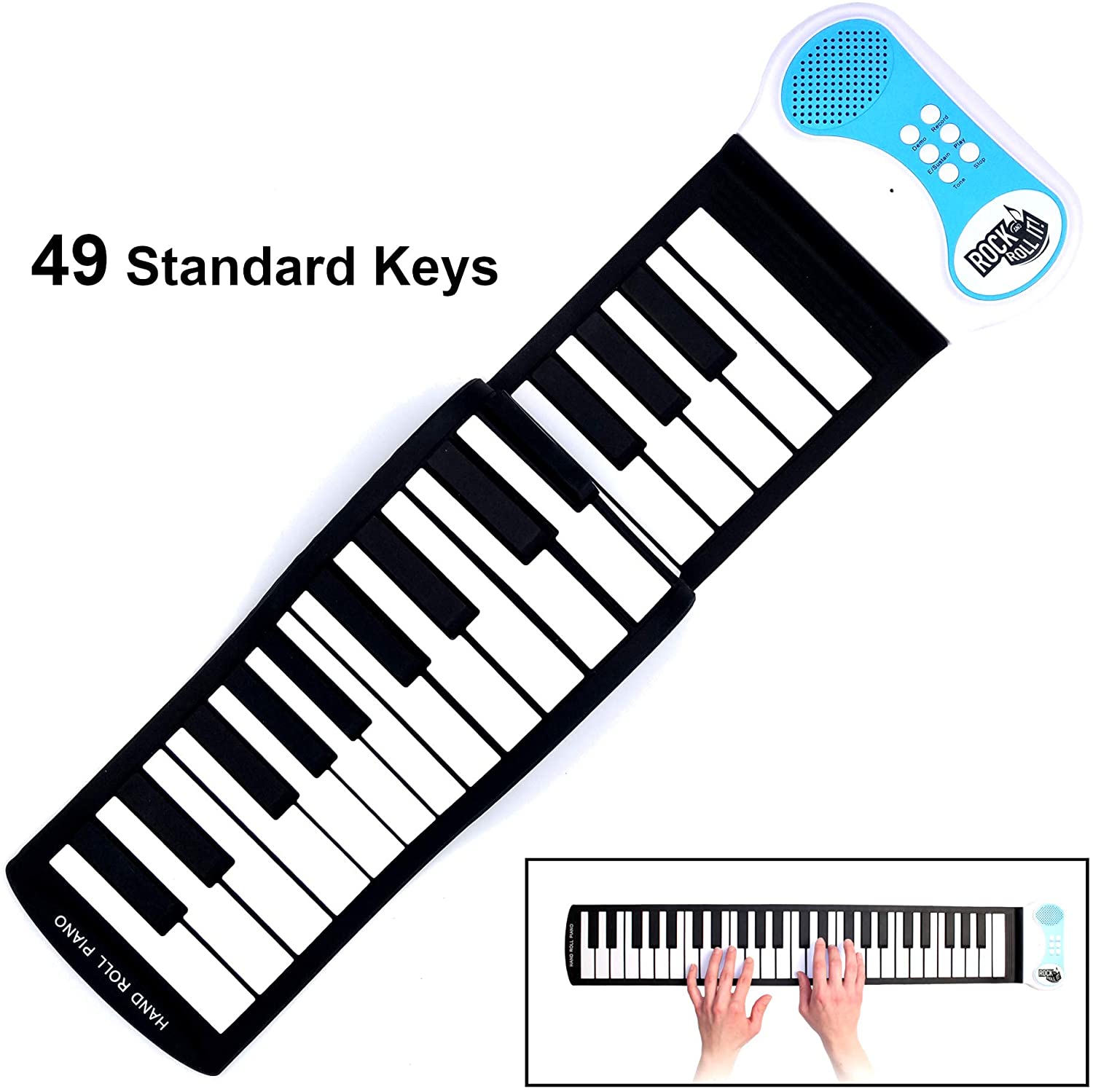 Rock Roll It Piano With White Keys Olde Tyme Commissary Rock roll it piano with white keys olde tyme commissary