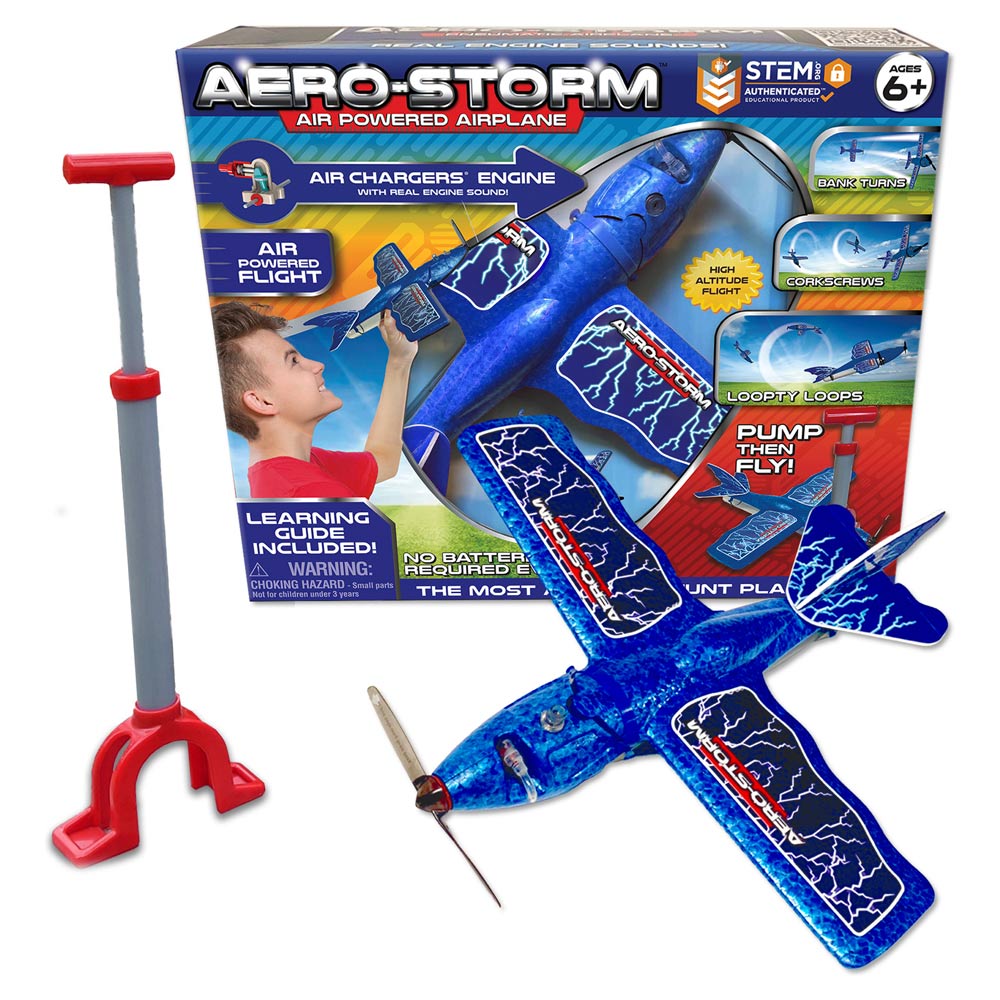 Aero-Storm Aerobatic Stunt Plane - Blue