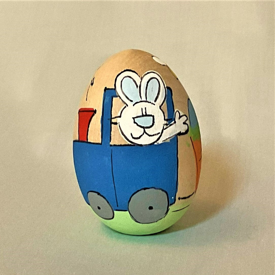 Train-Driving Bunny